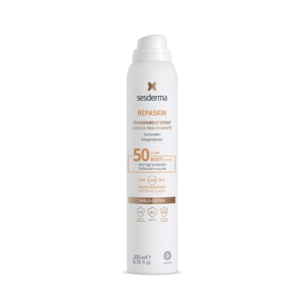 SESDERMA REPASKIN Aerosol Transparent Spray SPF50+ Hurmus