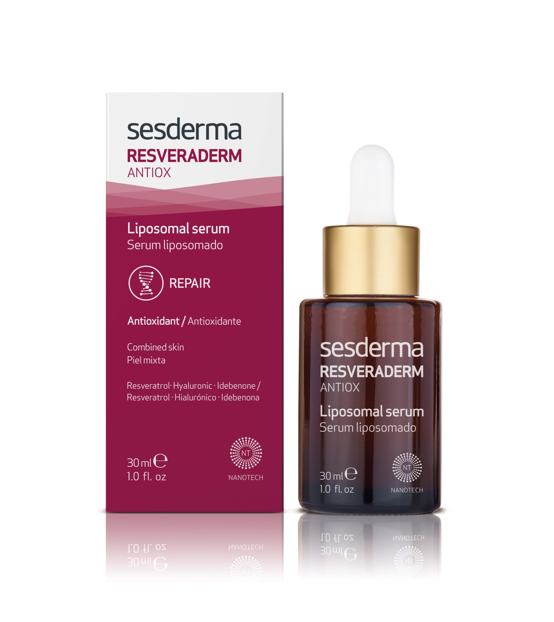 SESDERMA RESVERADERM Antiox Lip. Serum Sis.Butylphenyl methylpropional