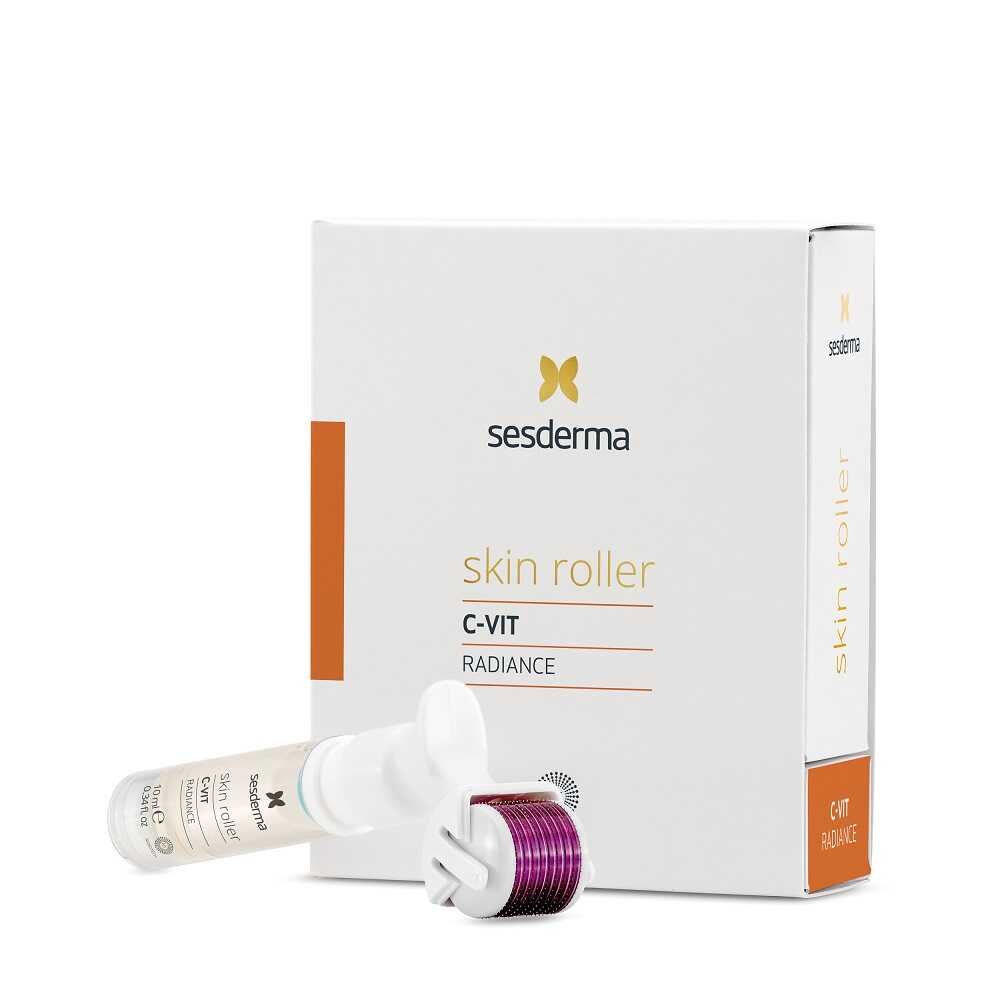 SESDERMA SKIN ROLLER C-vit 0,25mm x540 needles  BB date serum 11/2022