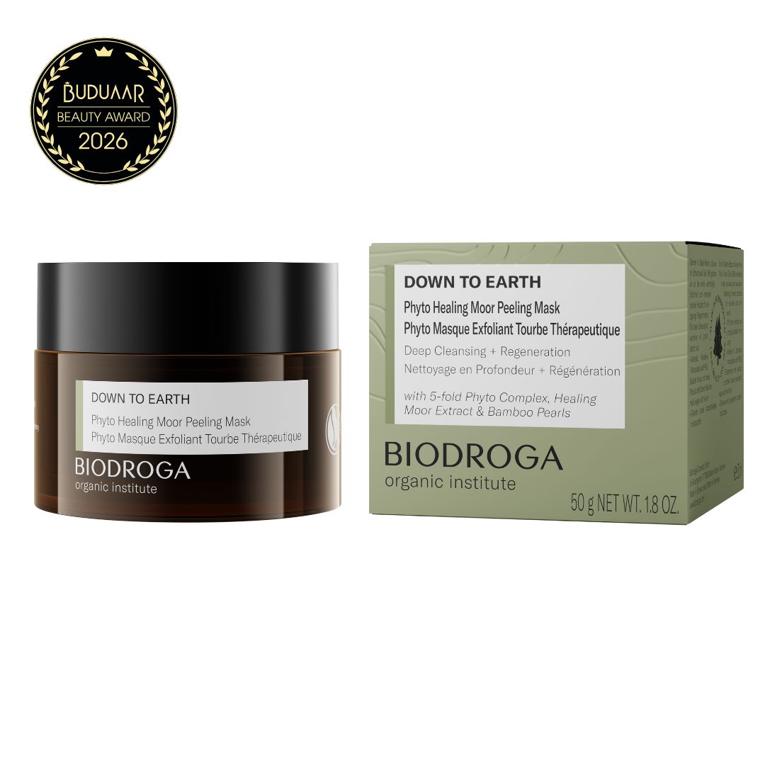 BIODROGA ORGANIC DOWN TO EARTH Phyto Healing Moor Peeling Mask